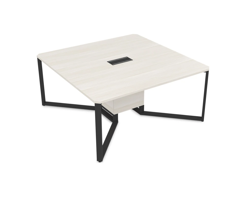 Стол-квадрат Бенч, начальный модуль (1600x1600x750) САММИТ / SUMMIT