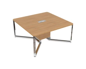 Стол-квадрат Бенч, начальный модуль (1600x1600x750) САММИТ / SUMMIT images