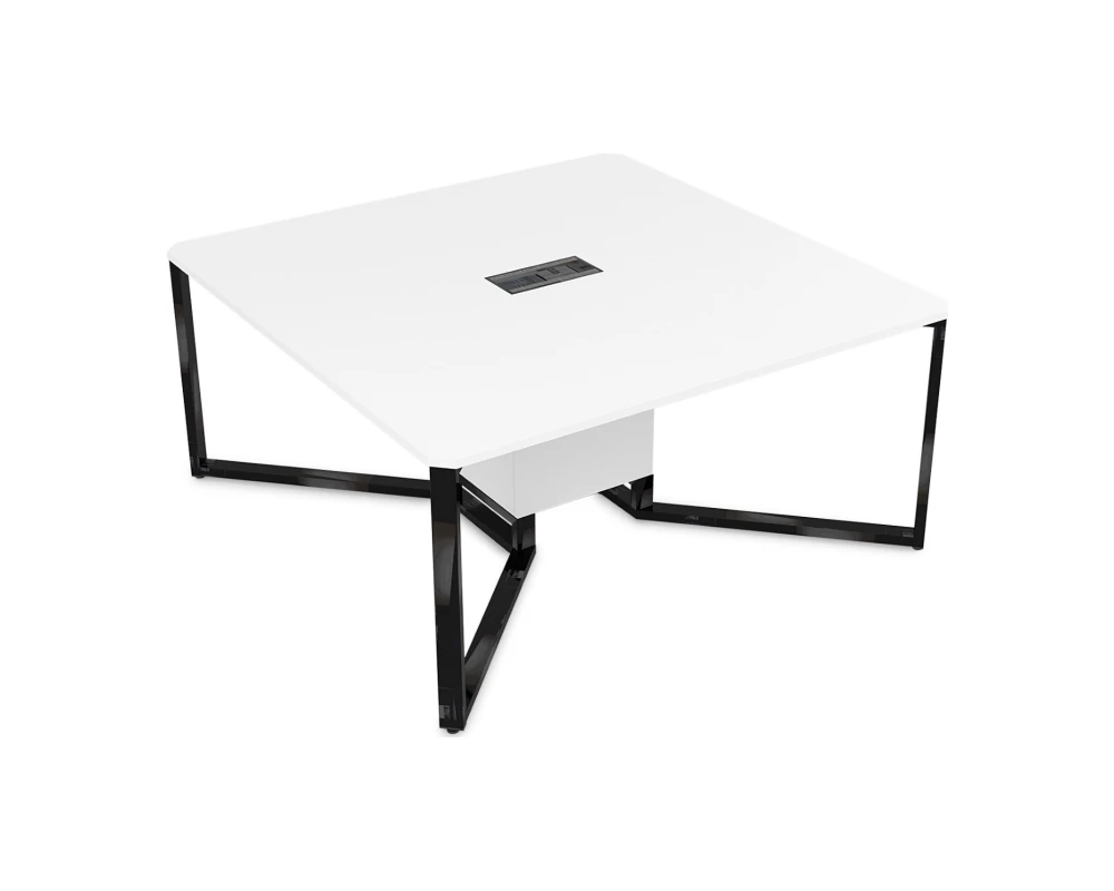 Стол-квадрат Бенч, начальный модуль (1600x1600x750) САММИТ / SUMMIT