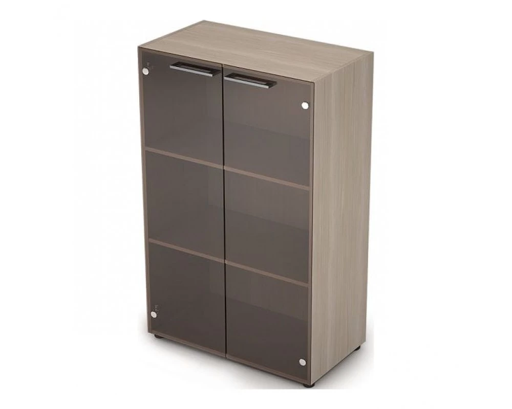 Шкаф средний со стеклом (798*430*1277) 4Ш.017.3 Taim-Max
