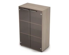 Шкаф средний со стеклом (798*430*1277) 4Ш.017.3 Taim-Max images