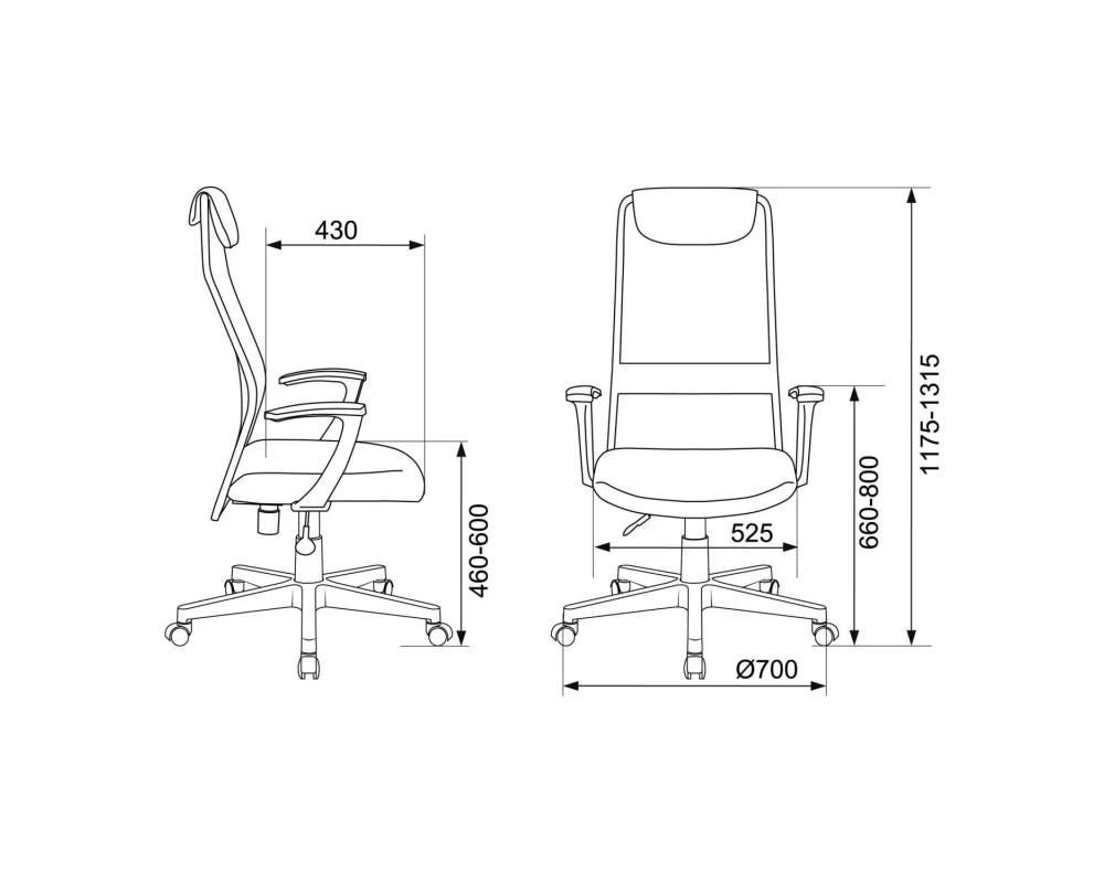 Кресло Бюрократ KB-8
