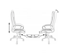 Кресло Бюрократ AURA images