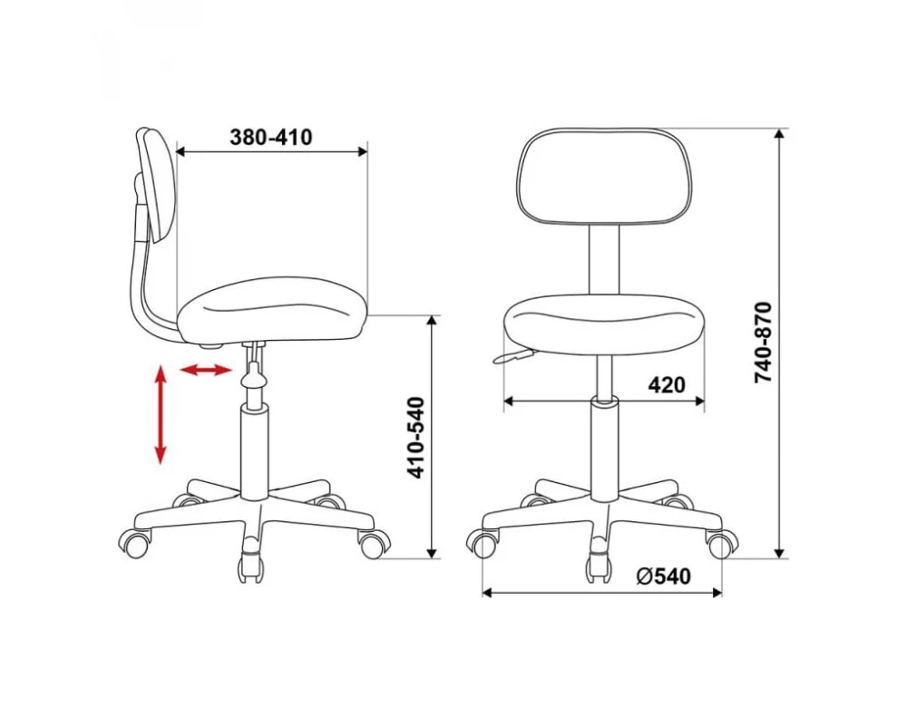 Кресло Бюрократ CH-1201NX