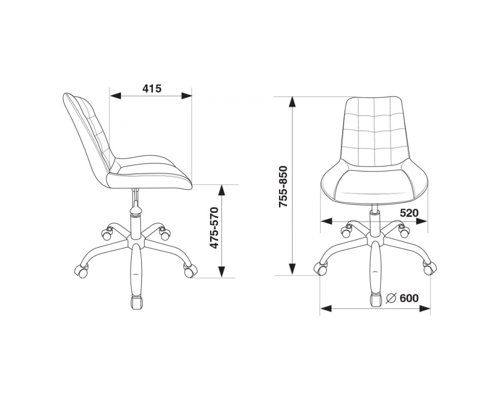 Кресло Бюрократ CH-350SL