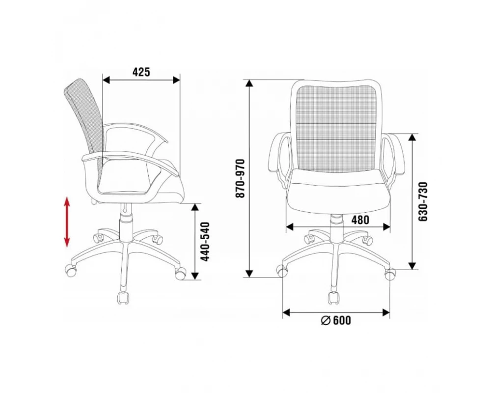 Кресло Бюрократ CH-590