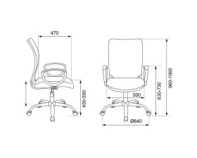 Кресло Бюрократ CH-599AXSL images