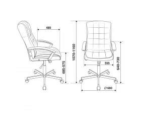 Кресло Бюрократ CH-823AXSN images