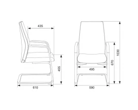 Кресло Бюрократ JONS-LOW-V images