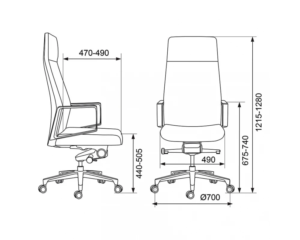 Кресло Бюрократ JONS