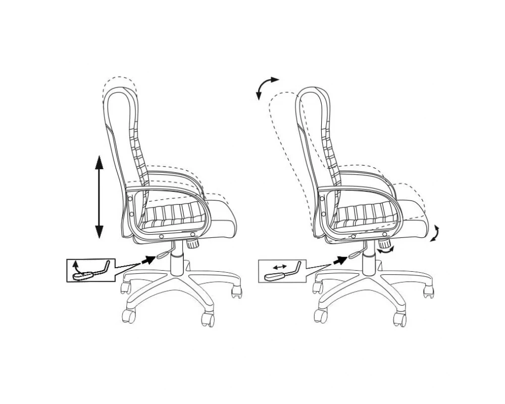 Кресло Бюрократ KB-10LITE/BLACK