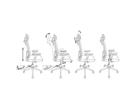 Кресло Бюрократ MC-W612-H images