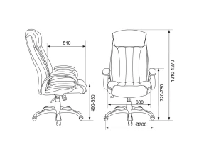 Кресло Бюрократ T-9922 images