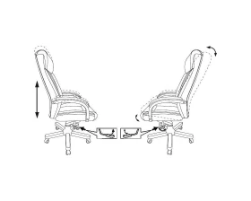 Кресло Бюрократ T-9922WALNUT images