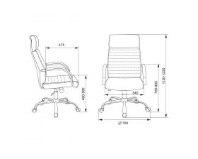 Кресло Бюрократ T-8010N images