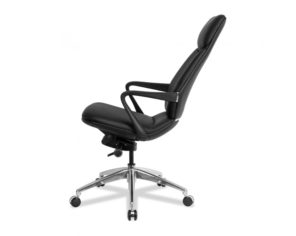 Кресло College CLG-628 LTU-A Экокожа, Черный