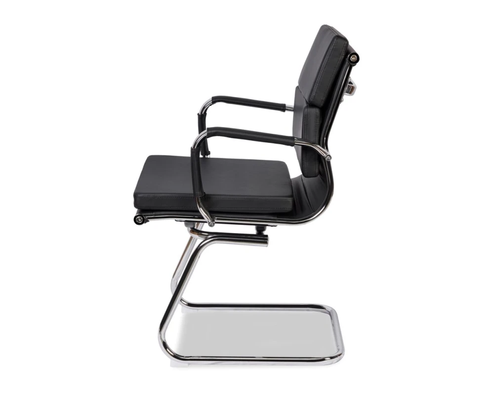 Кресло College CLG-630 LXH-C Экокожа, Черный