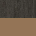 Дуб темный/Капучино