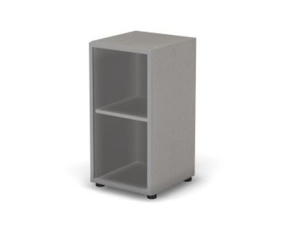 Шкаф 2 уровня задняя стенка ДВП правый (стекло в раме) 39,9х42,2х80 Activ