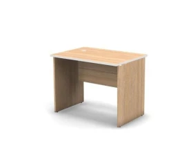 Стол рабочий тип 2 левый с кабель-каналом 95х67х74 Smart (df) Дуб медовый images