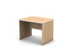 Стол рабочий тип 2 левый с кабель-каналом 95х78х74 Smart (df) Дуб медовый images