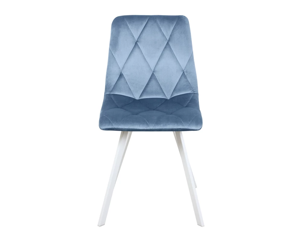 Стул обеденный Рокки ножки прямоугольные белые