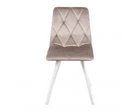 Стул обеденный Рокки ножки прямоугольные белые images