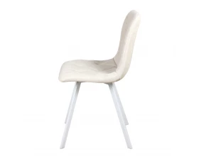 Стул обеденный Рокки ножки прямоугольные белые images