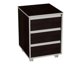 Тумба выкатная (3 ящика) V-3.0 Vita (сосна ларедо) images