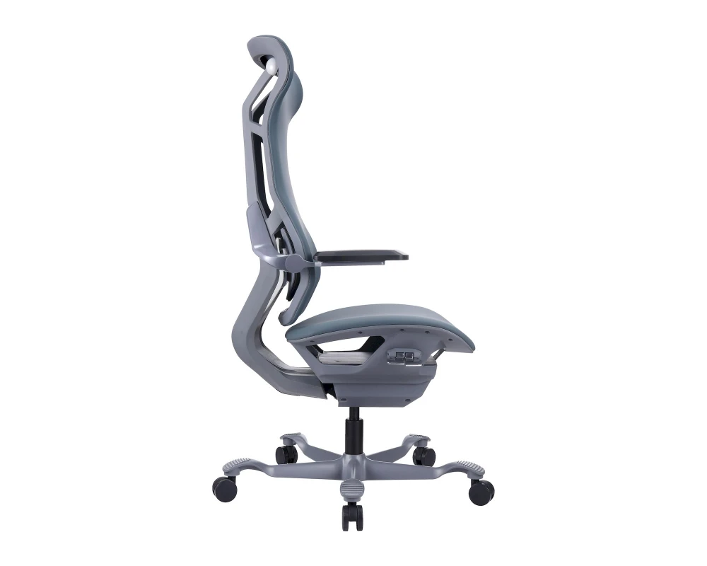 Кресло Everprof Атом / Atom Экокожа, Серый