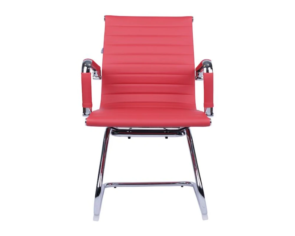 Кресло Everprof Leo CF Экокожа, Красный