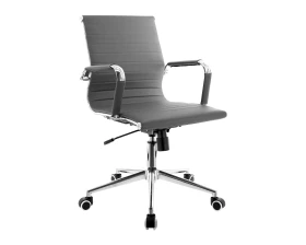 Кресло Everprof Leo T Экокожа, Серый images