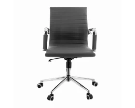 Кресло Everprof Leo T Экокожа, Серый images