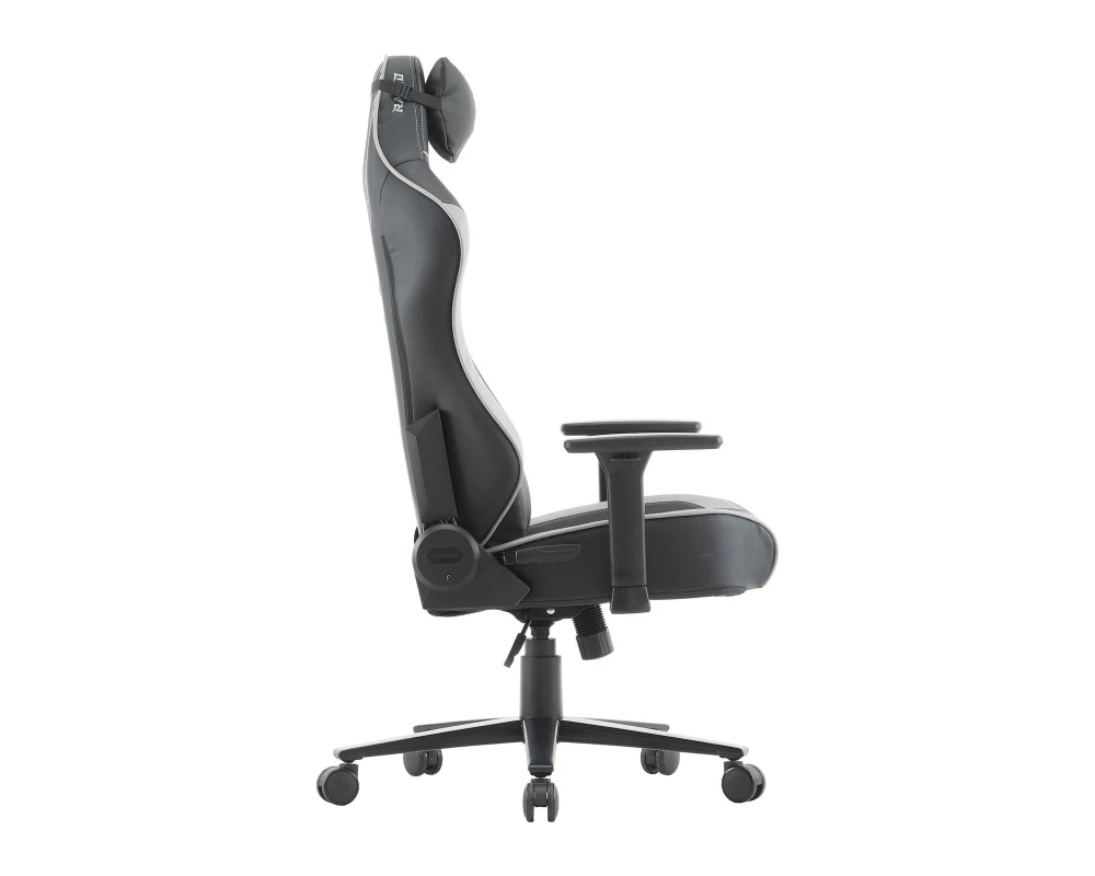 Кресло Everprof Rapid Экокожа, Серый/Черный