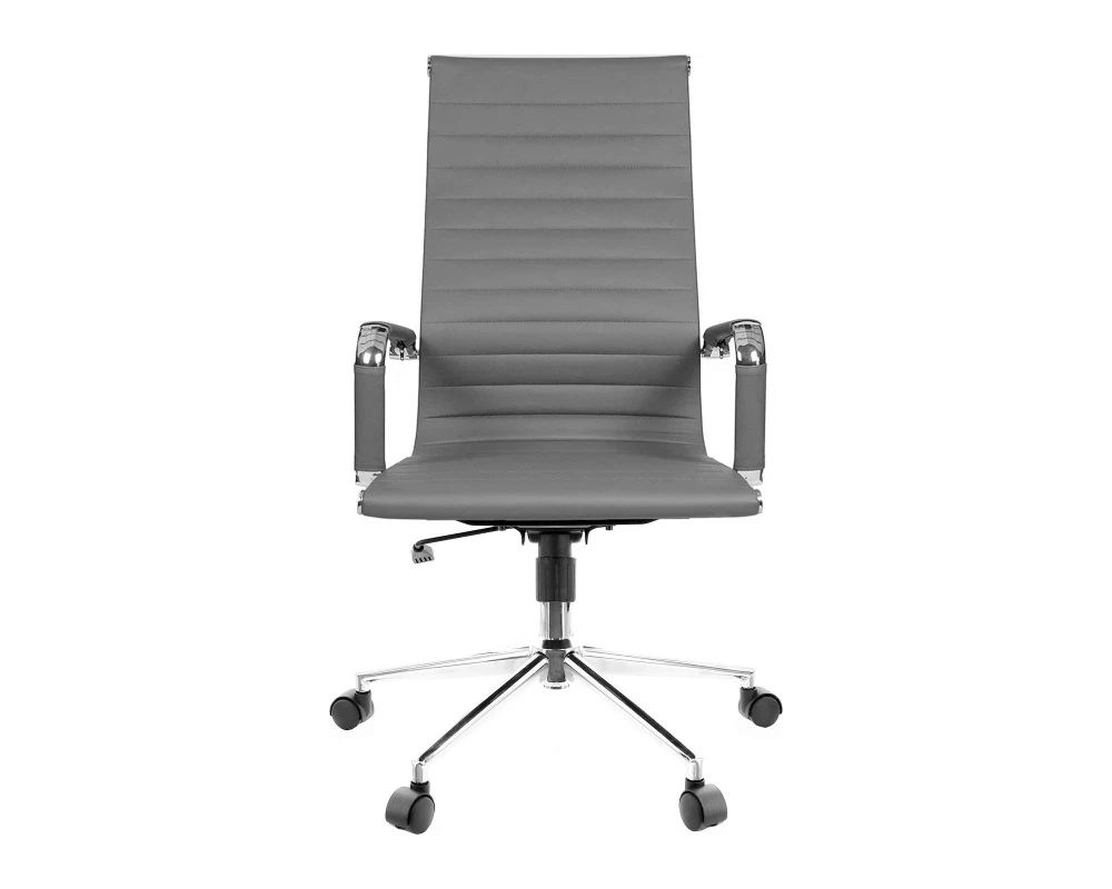 Кресло Everprof Rio T Экокожа, Серый