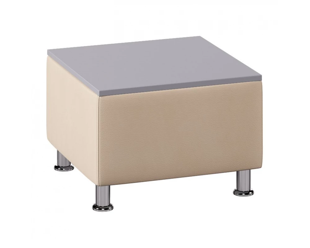 Столик Everprof Monro малый Экокожа, Бежевый