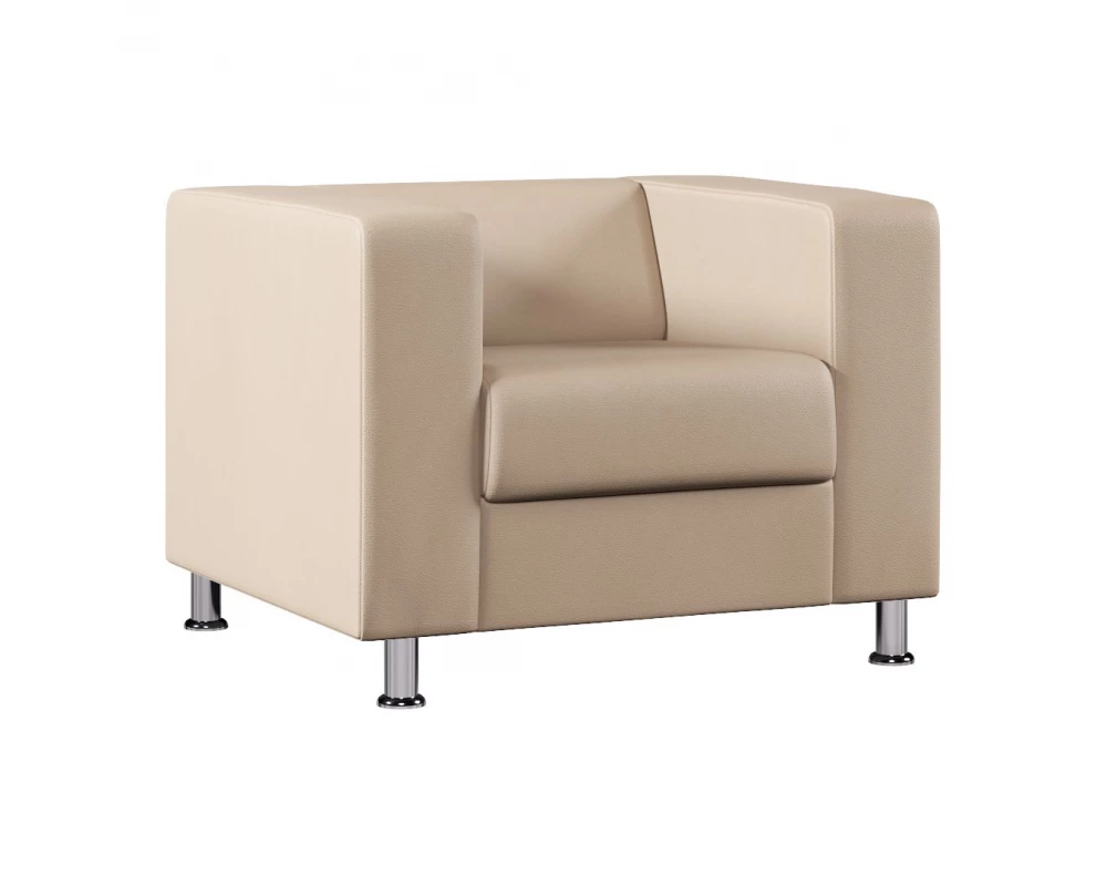 Кресло Everprof Wilson Экокожа, Бежевый