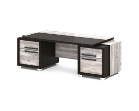 Стол с двумя тумбами 2270х1000х750 Грейс / Grace images