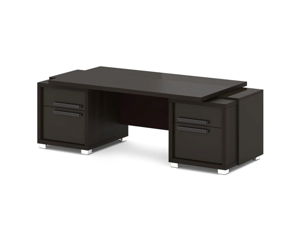 Стол с двумя тумбами 2270х1000х750 Грейс / Grace