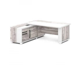 Стол с греденцией (беспроводная зарядка, 2xUSB, розетка) 2035х2016х750 Grace images