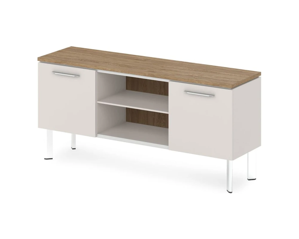 Тумба-купе с нишей 1600x442x750 Грандэса / Grandeza