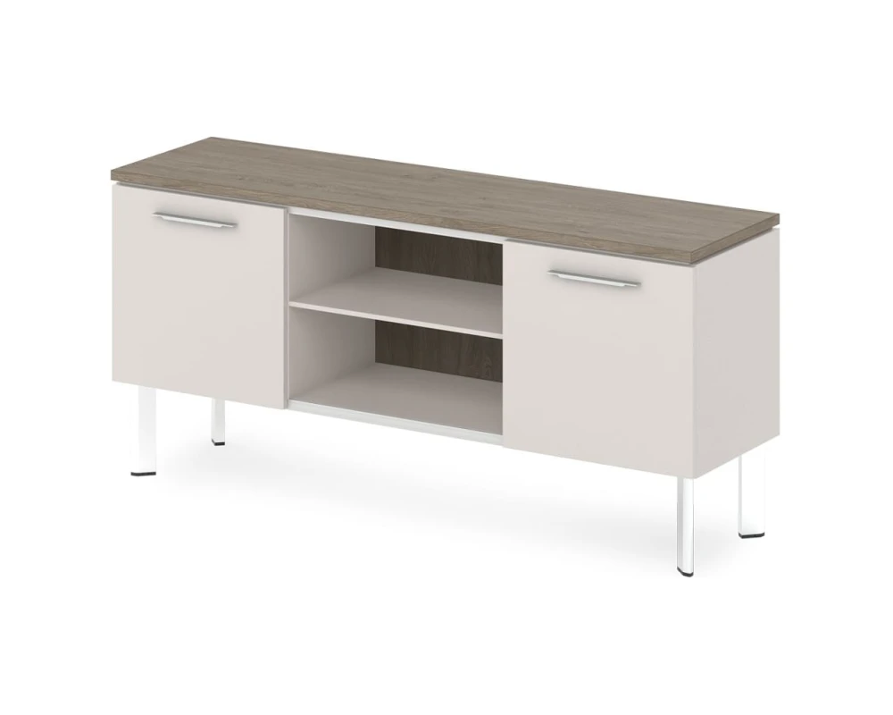 Тумба-купе с нишей 1600x442x750 Грандэса / Grandeza