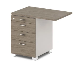 Тумба приставная с замком на 1 ящик 900х600х750 Грандэса / Grandeza images