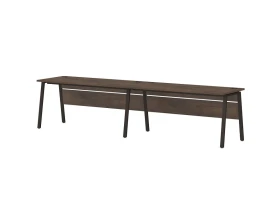 Линейный кластер на 2 рабочих места 3200х700х750 Лавана Стил / Lavana Steel images