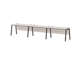 Линейный кластер на 3 рабочих места 4200х700х750 Лавана Стил / Lavana Steel images