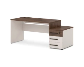 Стол с опорной тумбой 1818х700х750 Лавана / Lavana images