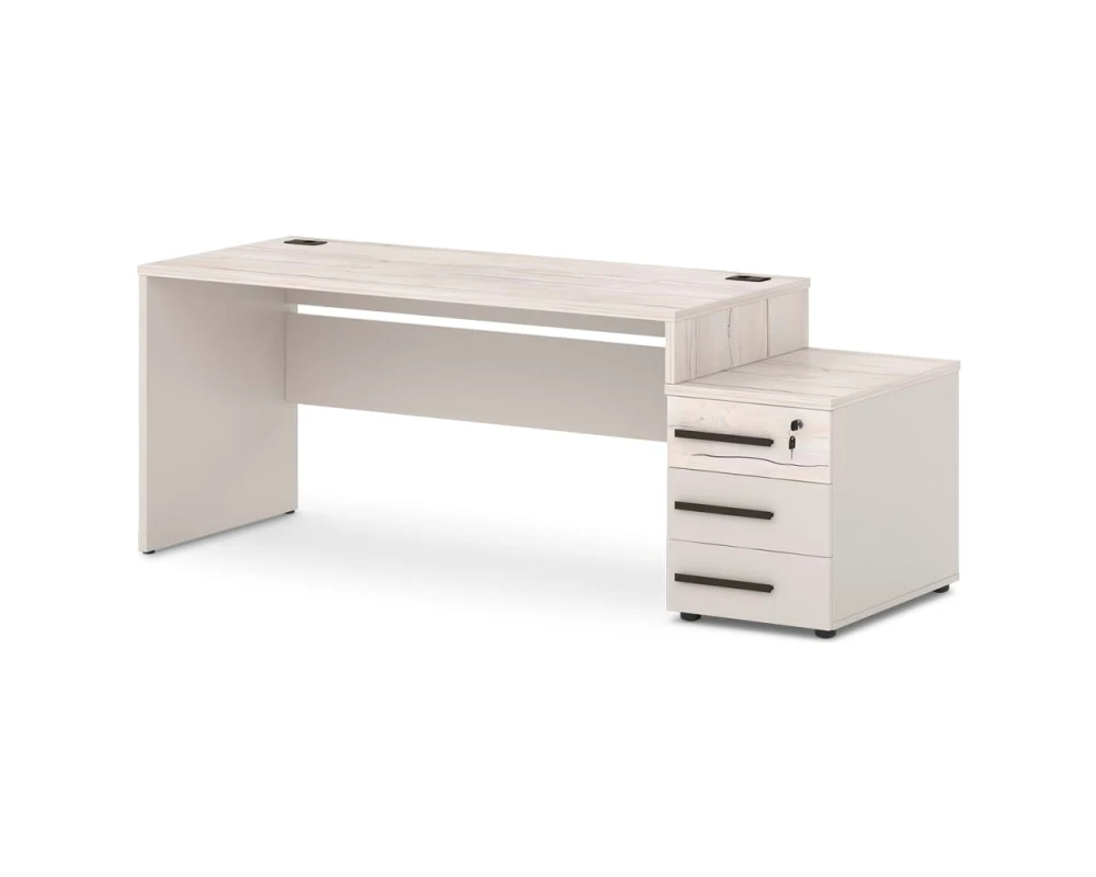 Стол с опорной тумбой 2018х700х750 Лавана / Lavana