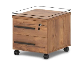 Тумба подкатная с замком на 1 ящик 450x510x435 Лавана / Lavana images