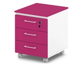 Тумба подкатная с замком на первый ящик Sentida images