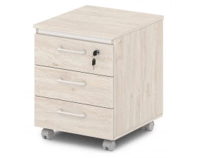 Тумба подкатная с замком на первый ящик Sentida images